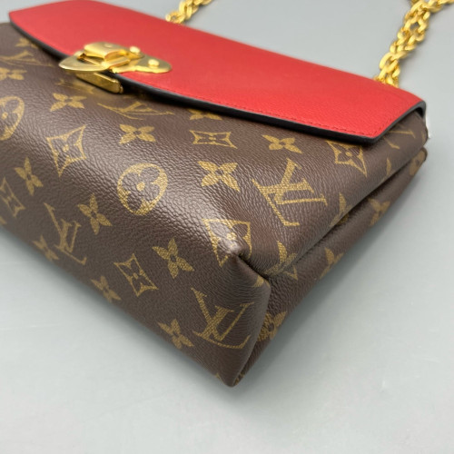 Louis Vuitton Saint Placide Monogram Brown Red