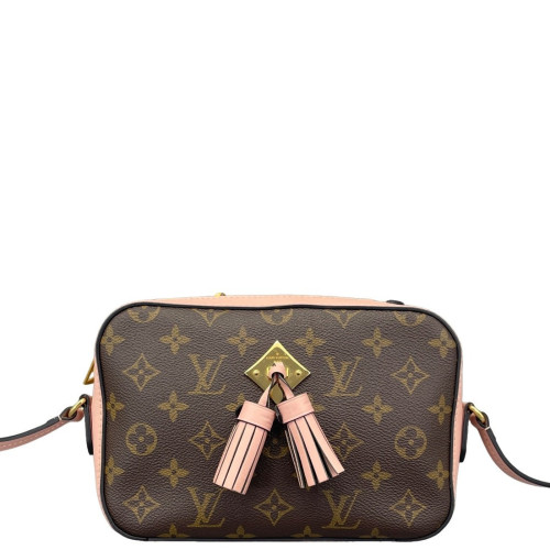 Louis Vuitton Saintonge Monogram Brown Pink