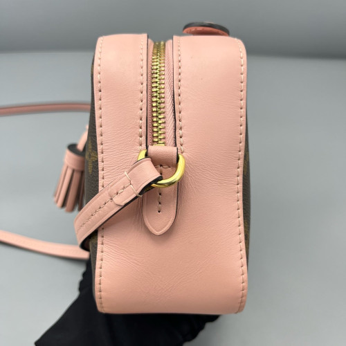 Louis Vuitton Saintonge Monogram Brown Pink