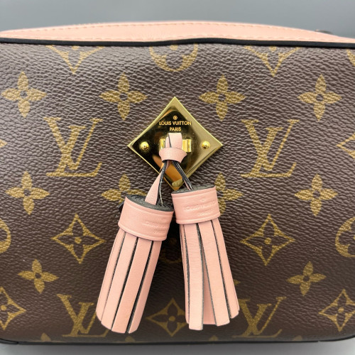 Louis Vuitton Saintonge Monogram Brown Pink