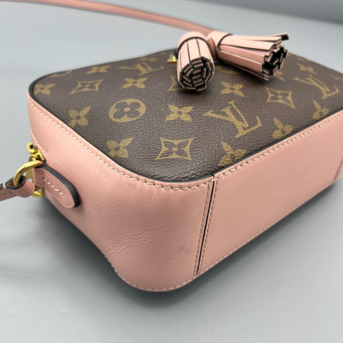 Louis Vuitton Saintonge Monogram Brown Pink