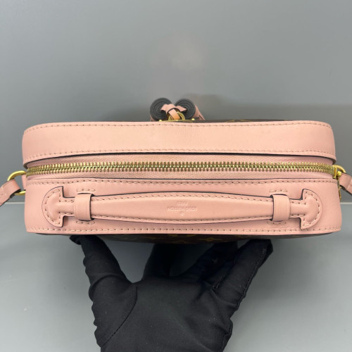 Louis Vuitton Saintonge Monogram Brown Pink