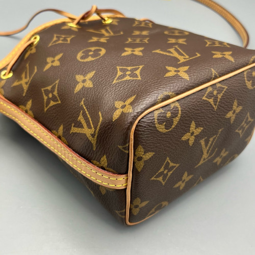 Louis Vuitton Nano Noe Monogram Brown Louis Vuitton Nano Noe Monogram Brown