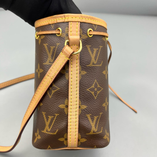 Louis Vuitton Nano Noe Monogram Brown Louis Vuitton Nano Noe Monogram Brown