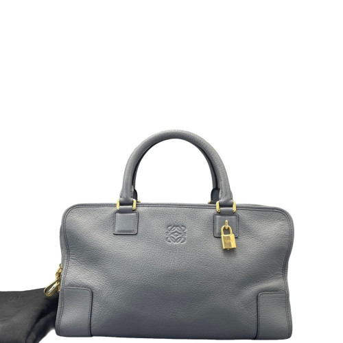 Loewe Amazona 36 Calfskin Grey