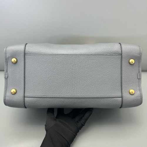 Loewe Amazona 36 Calfskin Grey