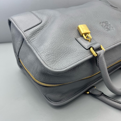 Loewe Amazona 36 Calfskin Grey