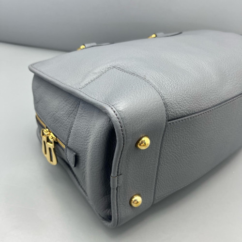 Loewe Amazona 36 Calfskin Grey