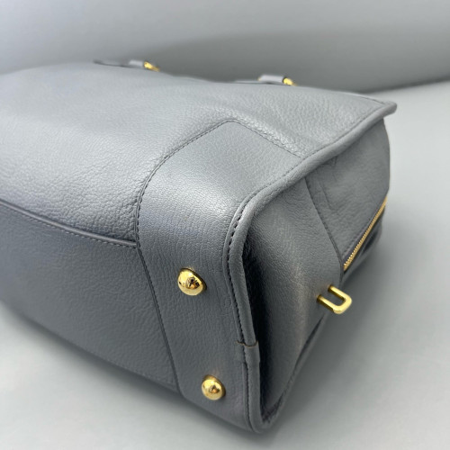 Loewe Amazona 36 Calfskin Grey