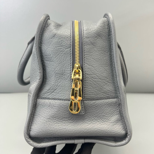 Loewe Amazona 36 Calfskin Grey