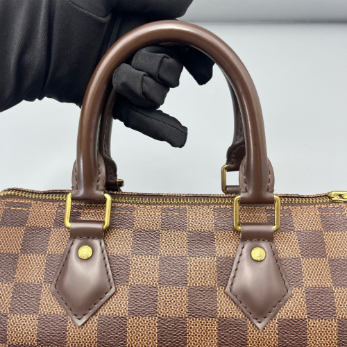 Louis Vuitton Speedy 25 Damier Ebene Brown