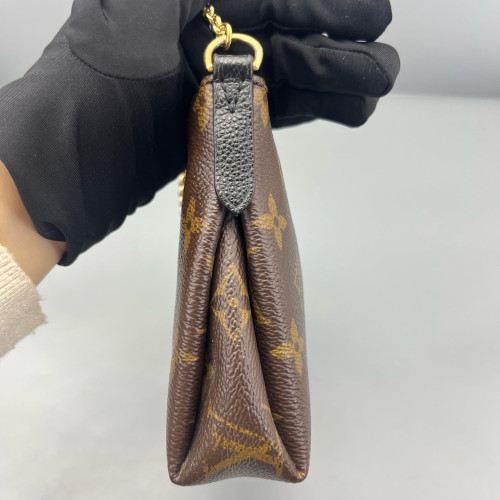 Louis Vuitton Pallas Clutch Monogram Brown