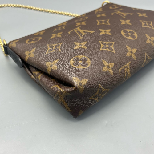 Louis Vuitton Pallas Clutch Monogram Brown