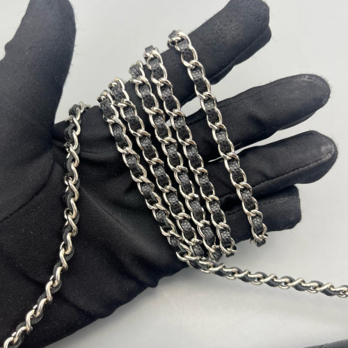 Chanel Quilted Wallet On Chain WOC Calfskin Black Chanel Quilted Wallet On Chain WOC Calfskin Black