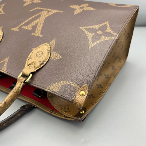 Louis Vuitton Onthego MM Reverse Monogram Brown