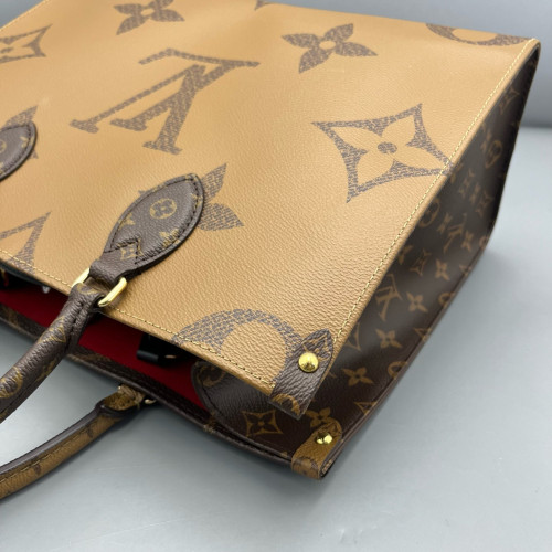 Louis Vuitton Onthego MM Reverse Monogram Brown