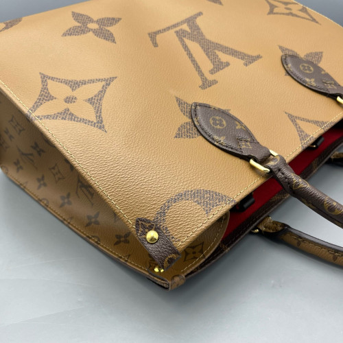 Louis Vuitton Onthego MM Reverse Monogram Brown