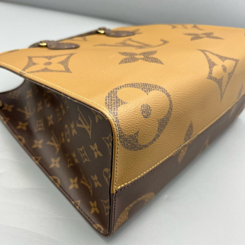 Louis Vuitton Onthego MM Reverse Monogram Brown