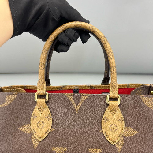 Louis Vuitton Onthego MM Reverse Monogram Brown