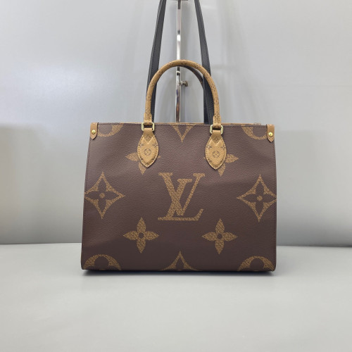 Louis Vuitton Onthego MM Reverse Monogram Brown