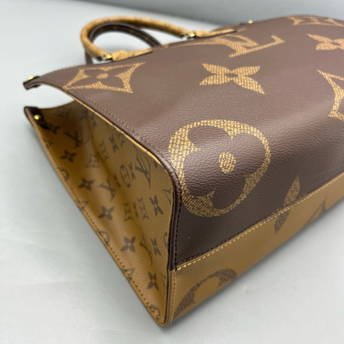 Louis Vuitton Onthego MM Reverse Monogram Brown