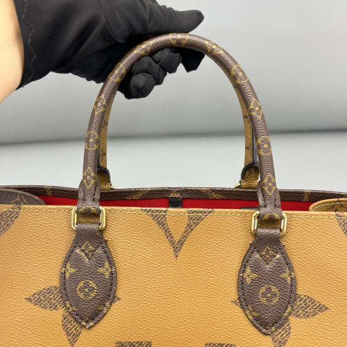 Louis Vuitton Onthego MM Reverse Monogram Brown