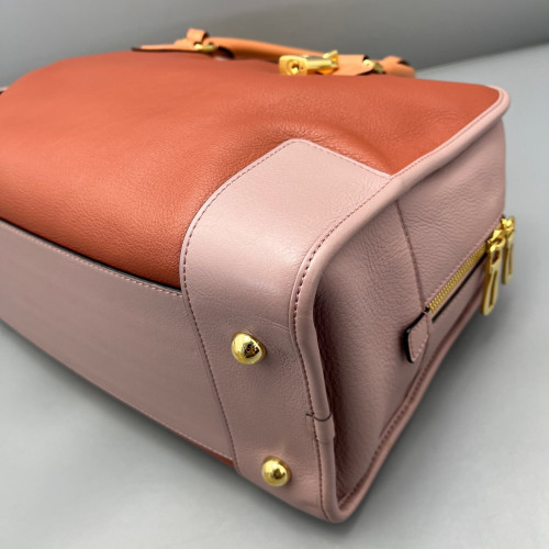 Loewe Amazona 36 Calfskin Orange Pink