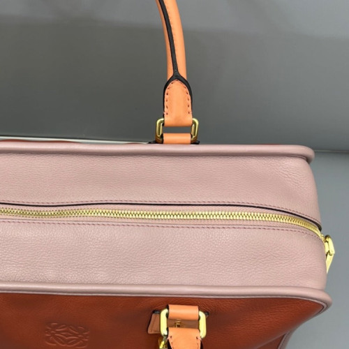 Loewe Amazona 36 Calfskin Orange Pink