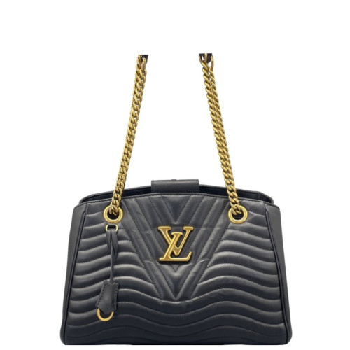 Louis Vuitton New Wave Tote Calfskin Black