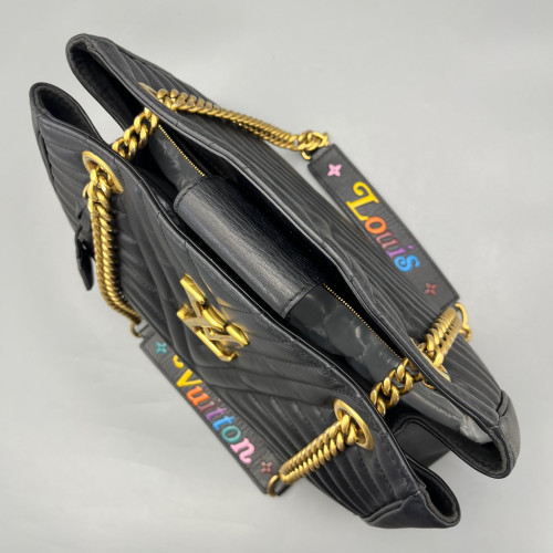 Louis Vuitton New Wave Tote Calfskin Black