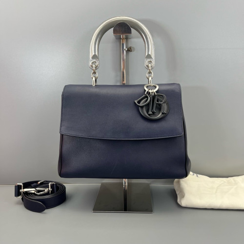 Dior Small Be Dior Flap Calfskin Blue Dior Small Be Dior Flap Calfskin Blue