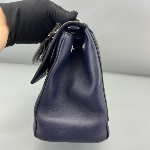 Dior Small Be Dior Flap Calfskin Blue Dior Small Be Dior Flap Calfskin Blue