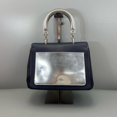 Dior Small Be Dior Flap Calfskin Blue Dior Small Be Dior Flap Calfskin Blue