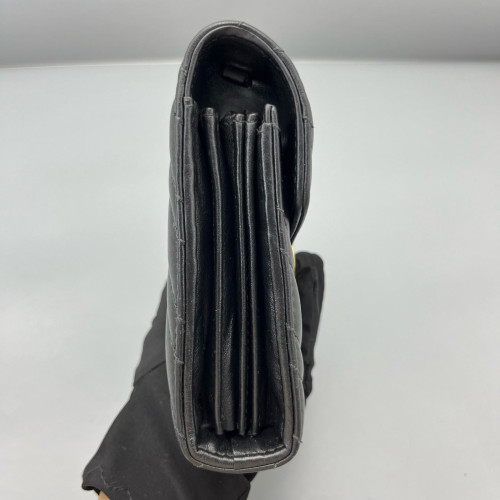 Gucci GG Marmont Chain Wallet Calfskin Black