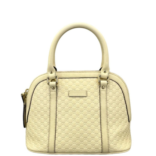 Gucci Mini Microguccissima Dome Bag Calfskin Beige Mystic White Gucci Mini Microguccissima Dome Bag Calfskin Beige Mystic White