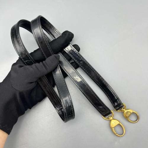 Dior Medium Lady Dior Patent Calfskin Black