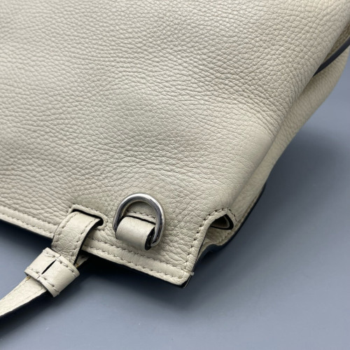 Gucci Bamboo Small Bamboo Daily Top Handle Bag Calfskin White Gucci Bamboo Small Bamboo Daily Top Handle Bag Calfskin White