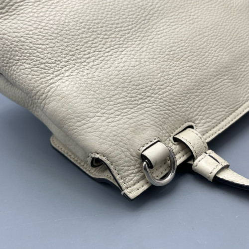 Gucci Bamboo Small Bamboo Daily Top Handle Bag Calfskin White Gucci Bamboo Small Bamboo Daily Top Handle Bag Calfskin White