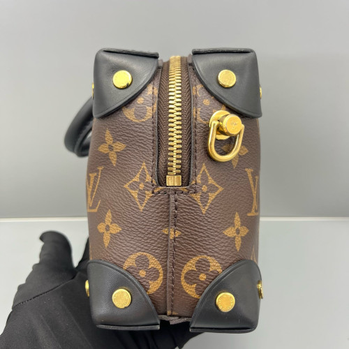 Louis Vuitton Petite Malle Souple Monogram Brown