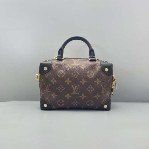 Louis Vuitton Petite Malle Souple Monogram Brown