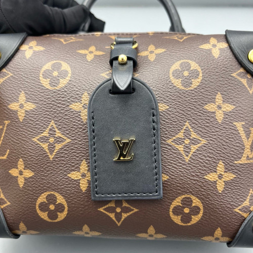 Louis Vuitton Petite Malle Souple Monogram Brown