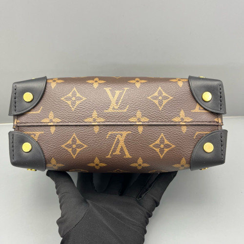Louis Vuitton Petite Malle Souple Monogram Brown