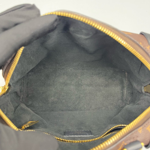 Louis Vuitton Petite Malle Souple Monogram Brown
