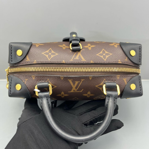 Louis Vuitton Petite Malle Souple Monogram Brown