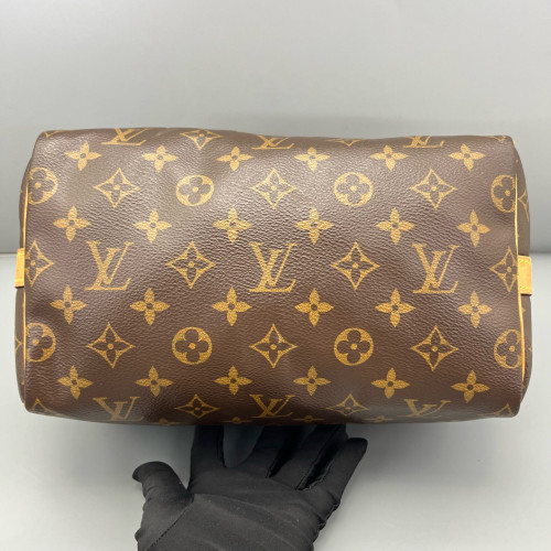 Louis Vuitton Speedy Bandouliere 25 Monogram Brown