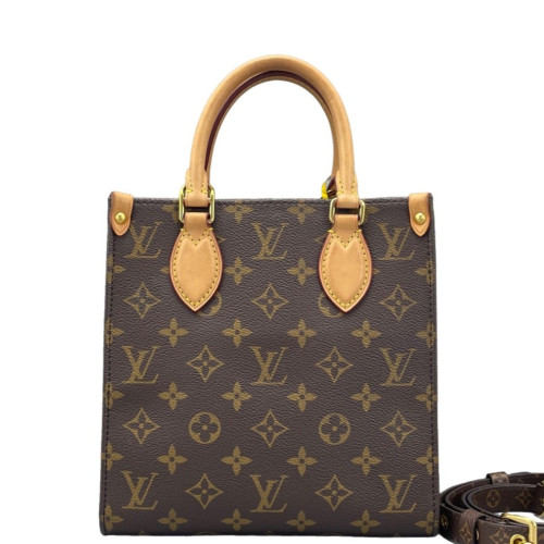 Louis Vuitton Sac Plat Bb Monogram Brown