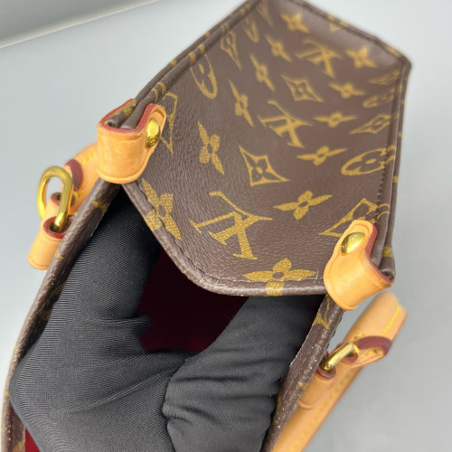 Louis Vuitton Sac Plat Bb Monogram Brown