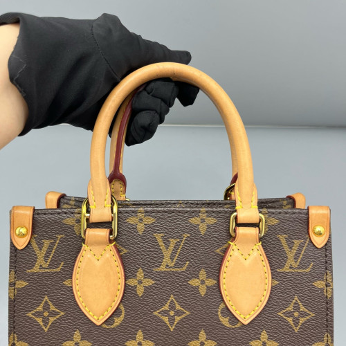 Louis Vuitton Sac Plat Bb Monogram Brown