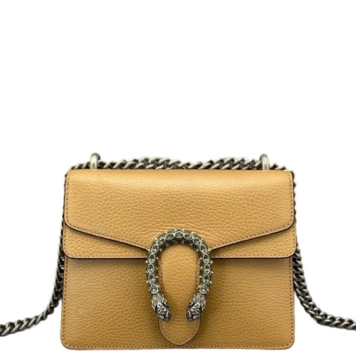 Gucci Mini Dionysus Calfskin Natural Tan