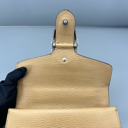 Gucci Mini Dionysus Calfskin Natural Tan